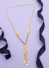 Peacock-Shaped Gold-Plated Brass Mangalsutra for Women and Girls