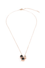 Fashionable Rose Gold Necklace with Magnetic Pendant For Women and Girls