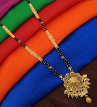 Brass Double-Line Mangalsutra with 22K Gold Plating for Women