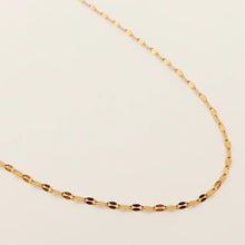 Simple Brass 22K Gold-Plated Chain