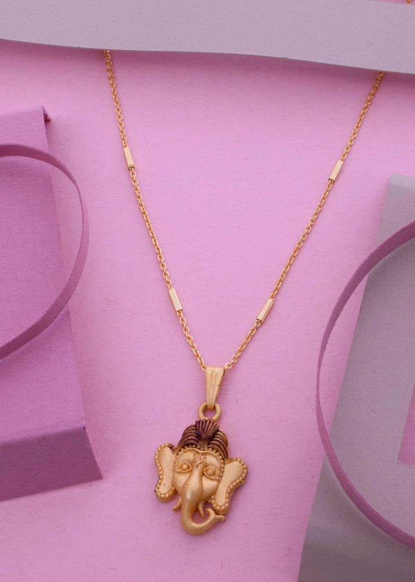 Designer Two Line Gold Plated Mangalsutra Chain For Women and Girls