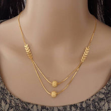 Stylish Gold Plated Necklace Chain For Women and Girls