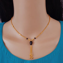 Modern Brass Mangalsutra with 22K Gold Plating