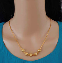 Brass Mangalsutra with Elegant 22K Gold Plating