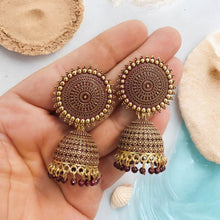 22K Gold Plated Jhumki Earrings for Women and Girls