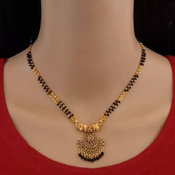 Designer and Stylish Gold Plated Necklace Mangalsutra For Women and Girls