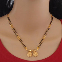 Daily Wear Traditional Vati Pendent Gold Plated Mangalsutra For Women and Girls