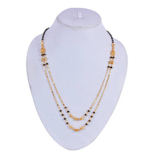 Designer and Stylish Crystal Gold Plated Necklace Mangalsutra For Women and Girls