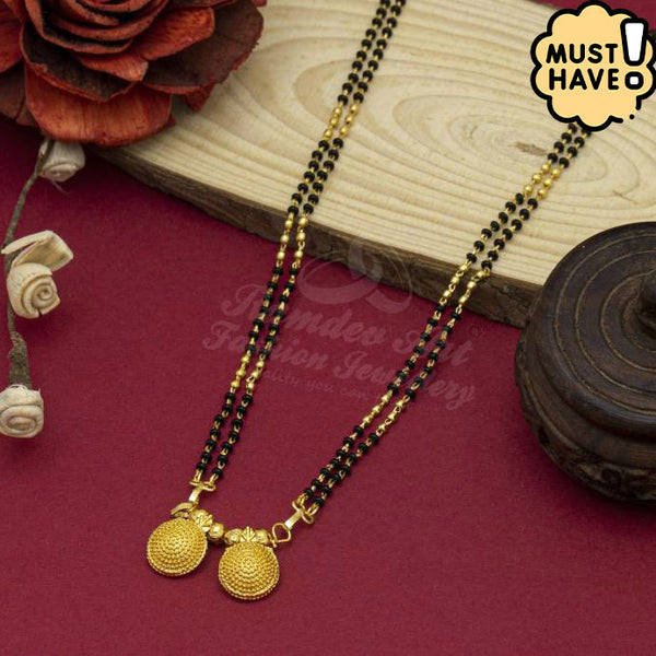 Simple and Stylish Gold Plated Mangalsutra For Women and Girls