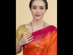 Daily Wear Long Gold Plated Mangalsutra For Women and Girls