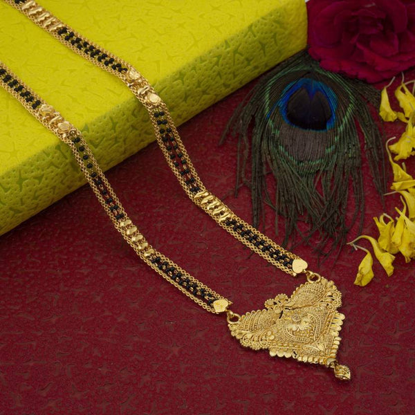 Stylish and Designer Long Gold plated Mangalsutra For Women and Girls