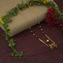 Daily Wear Two Line Gold Plated Mangalsutra For Women and Girls