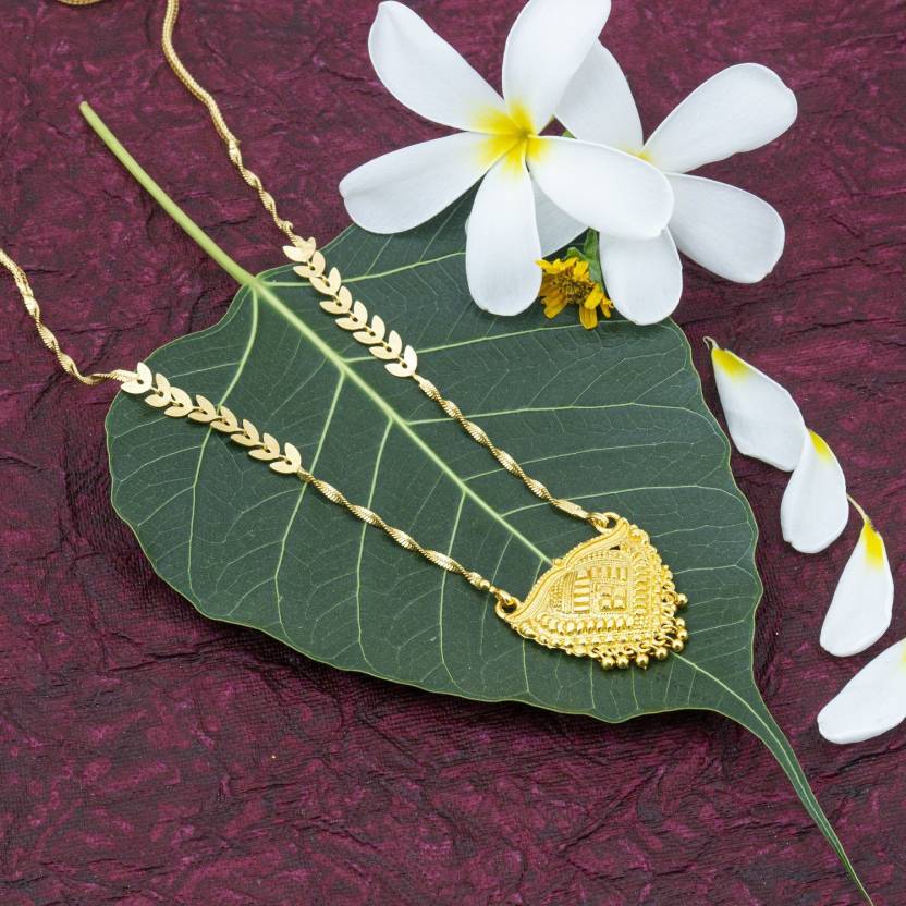 Simple and Stylish Daily Wear Gold Plated Mangalsutra For Women and Girls