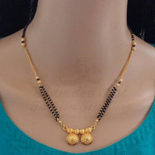 Simple Daily Wear Gold Plated Mangalsutra For Women and Girls