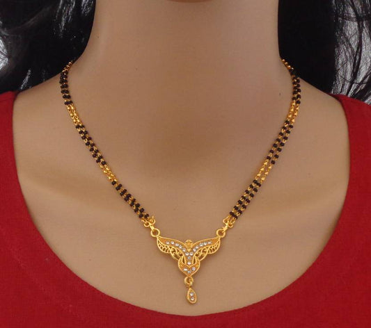 Stylish and Designer Gold Plated Mangalsutra For Women and Girls