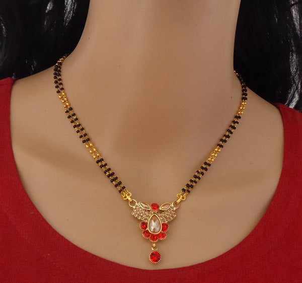 Daily Wear Stylish Gold Plated Mangalsutra For Women and Girls