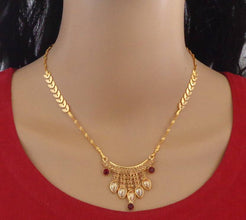 Daily Wear Copper Gold Plated Mangalsutra For Women and Girls Pack of 4