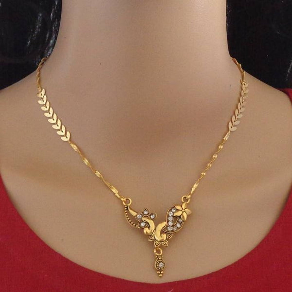 Trendy and Stylish Gold plated Necklace Chain For Women and Girls