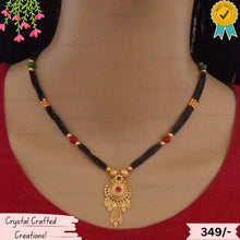 Handmade Crafted Designer Gold Plated Mangalsutra for Women and Girls