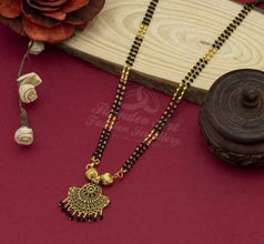 Designer and Stylish Gold Plated Necklace Mangalsutra For Women and Girls