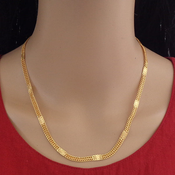 Statement 22K Gold-Plated Heavy Brass Chain